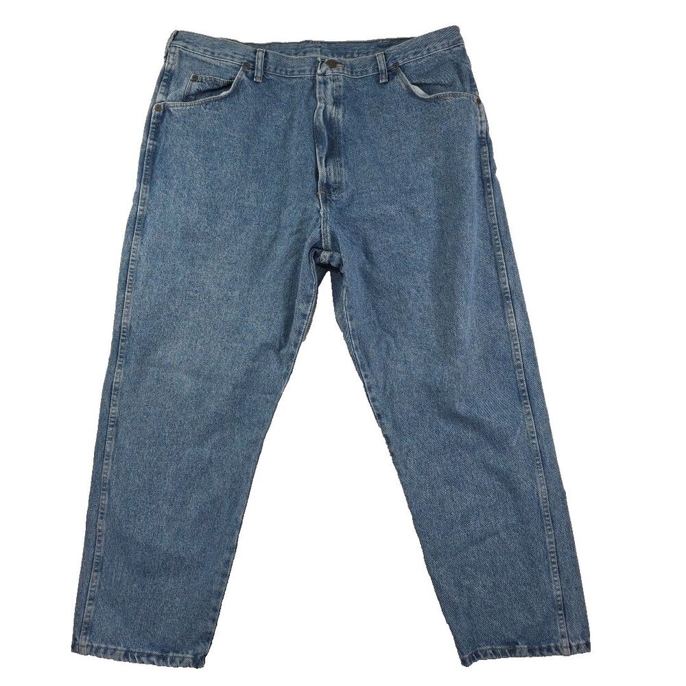 VINTAGE 90s Wrangler Jeans Men's 42x30 MADE IN USA M941-020 100% Cotton